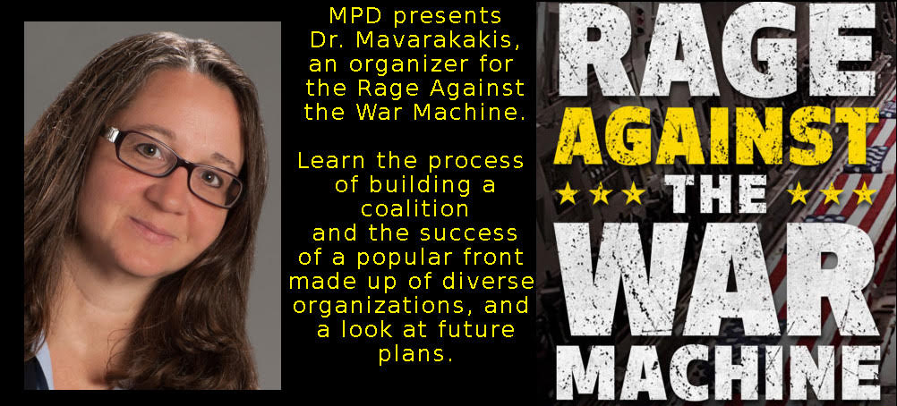 Rage Against the War Machine Webinar